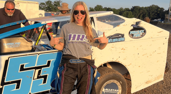 Featured Image for Shannon Slaughter explains the emotions behind her historic win at Grandview Speedway